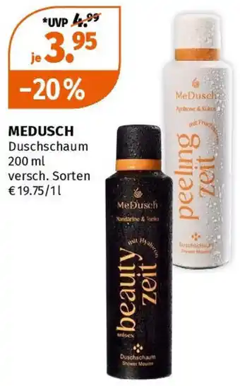 Müller MEDUSCH Duschschaum 200 ml Angebot