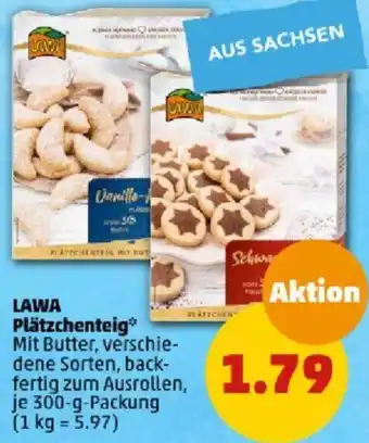 PENNY LAWA Plätzchenteig 300 g Packung Angebot