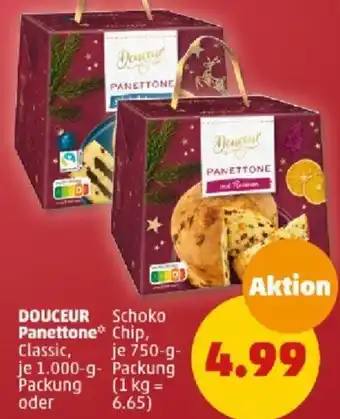 PENNY DOUCEUR Panettone 1000/750 g Packung Angebot