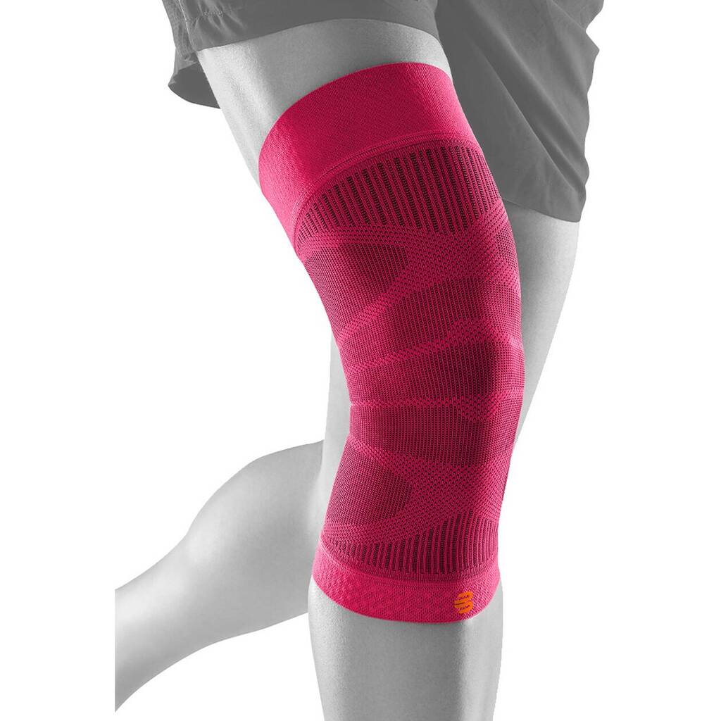 Bauerfeind herren sports compression knee support pink m Angebot bei