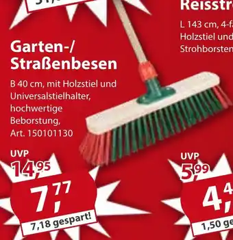 Sonderpreis Baumarkt Garten-/ Straßenbesen Angebot