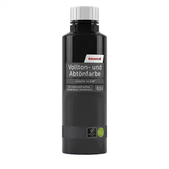 toom Baumarkt Toom voll- und abtönfarbe schwarz 500 ml Angebot