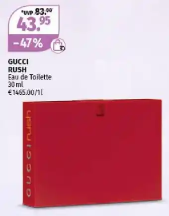 Müller GUCCI RUSH Eau de Toilette 30 ml Angebot