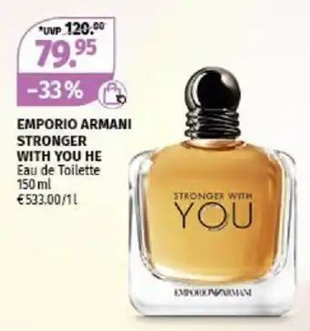 Müller EMPORIO ARMANI STRONGER WITH YOU HE Eau de Toilette 150 ml Angebot