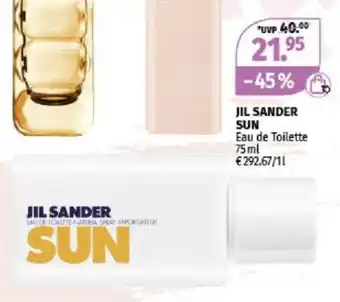 Müller JIL SANDER SUN Eau de Toilette 75 ml Angebot