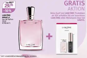 Müller LANCÔME MIRACLE Eau de Parfum 30ml Angebot