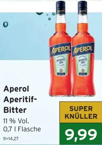 CAP Markt Aperol Aperitif-Bitter 0,7 L Flasche Angebot