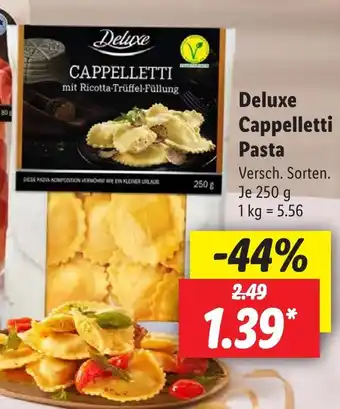 Lidl Deluxe Cappelletti Pasta 250 g Angebot