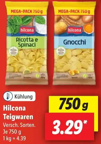 Lidl Hilcona Teigwaren 750 g Angebot