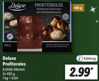 Lidl Deluxe Profiteroles 450 g Angebot