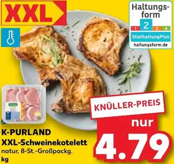 Kaufland K-PURLAND XXL-Schweinekotelett Angebot