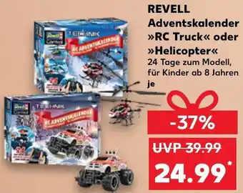 Kaufland REVELL Adventskalender ,,RC Truck" oder ,,Helicopter" Angebot