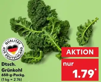 Kaufland Dtsch. Grünkohl 650 g Packg. Angebot