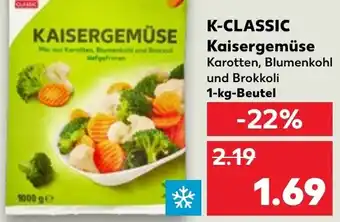 Kaufland K-CLASSIC Kaisergemüse 1 kg Beutel Angebot