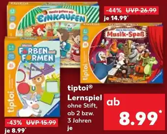 Kaufland tiptoi Lernspiel Angebot
