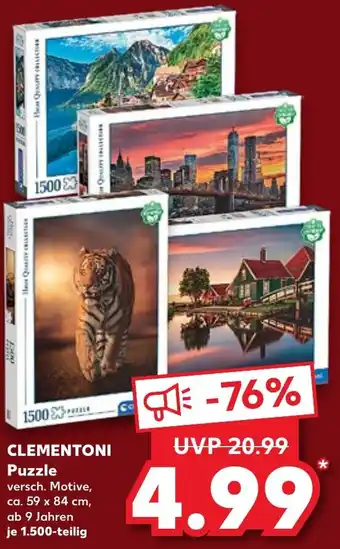 Kaufland CLEMENTONI Puzzle Angebot