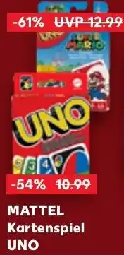 Kaufland MATTEL Kartenspiel UNO Angebot