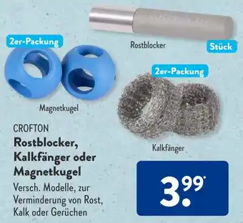 Aldi Süd CROFTON Rostblocker, Kalkfänger oder Magnetkugel Angebot