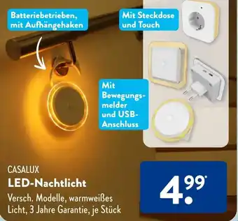 Aldi Süd CASALUX LED-Nachtlicht Angebot