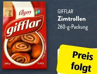 Aldi Süd GIFFLAR Zimtrollen 260 g Packung Angebot