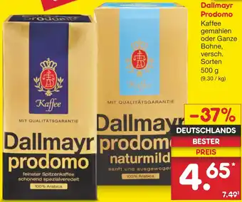 Netto Marken-Discount Dallmayr Prodomo 500 g Angebot