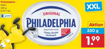 Netto Marken-Discount Philadelphia Natur 330 g Angebot