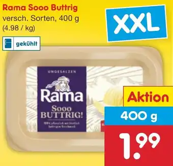 Netto Marken-Discount Rama Sooo Buttrig 400 g Angebot