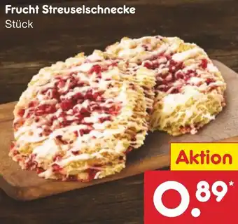 Netto Marken-Discount Frucht Streuselschnecke Angebot