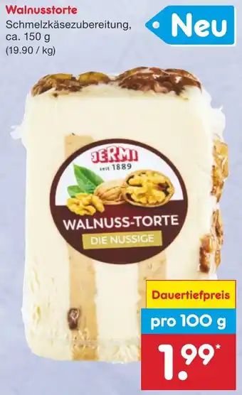 Netto Marken-Discount Walnusstorte ca. 150 g Angebot