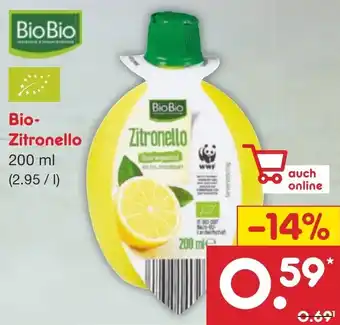 Netto Marken-Discount Bio-Zitronello 200 ml Angebot