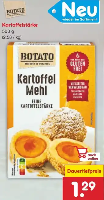 Netto Marken-Discount BOTATO Kartoffelstärke 500 g Angebot