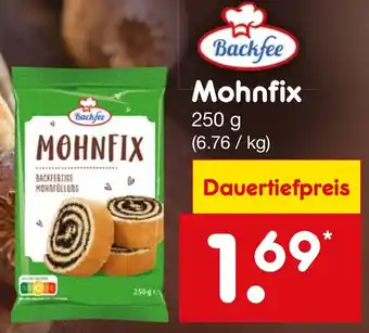 Netto Marken-Discount Backfee Mohnfix 250 g Angebot