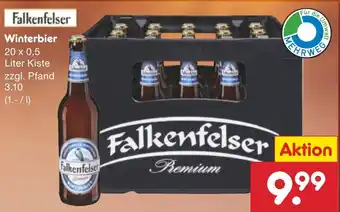 Netto Marken-Discount Falkenfelser Winterbier 20 x 0,5 Liter Kiste Angebot