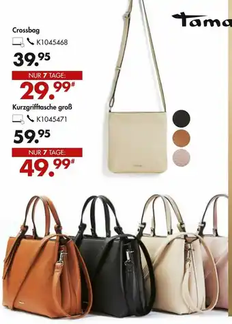 Galeria Crossbag oder Kurzgrifftasche groß Angebot