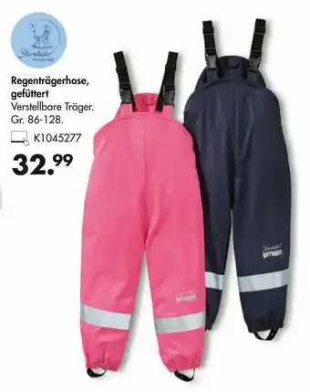 Galeria Regenträgerhose, gefüttert Angebot