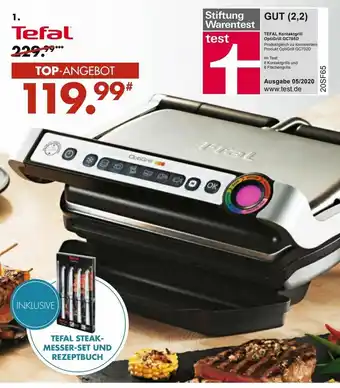 Galeria Tefal Kontaktgrill Optigrill GC705D Angebot