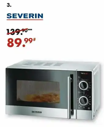 Galeria Severin Mikrowelle MW 7874 mit Edelstahlfront Angebot