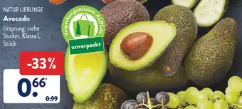 Aldi Süd Natur Lieblinge Avocado Angebot