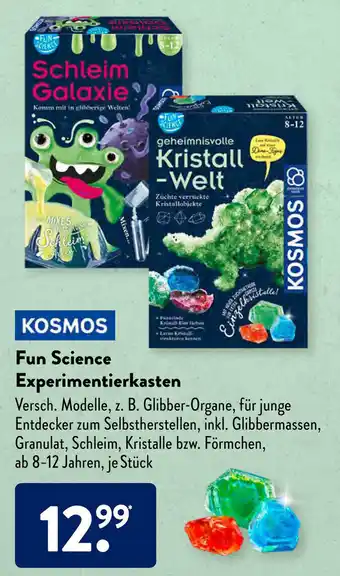 Aldi Süd Kosmos Fun Science Experimentierkasten Angebot