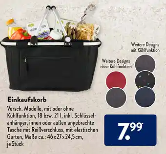 Aldi Süd Einkaufskorb Angebot