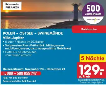 Netto Marken-Discount POLEN - OSTSEE - SWINEMÜNDE Villa Jupiter Angebot