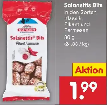 Netto Marken-Discount Salanettis Bits 80 g Angebot