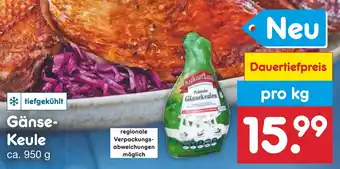 Netto Marken-Discount Gänse-Keule ca. 950 g Angebot