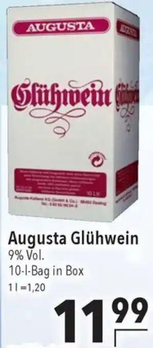 CITTI Markt Augusta Glühwein 10 L Bag in Box Angebot