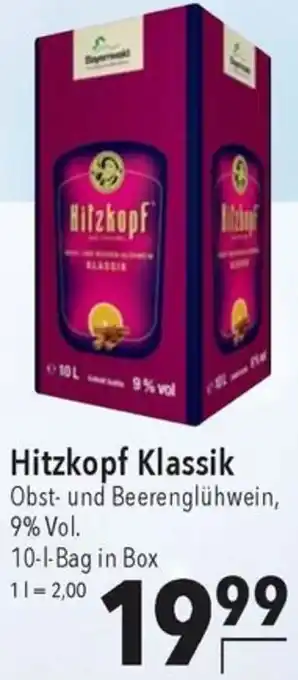 CITTI Markt Hitzkopf Klassik 10-L-Bag in Box Angebot