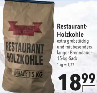 CITTI Markt Restaurant-Holzkohle 15 kg Sack Angebot