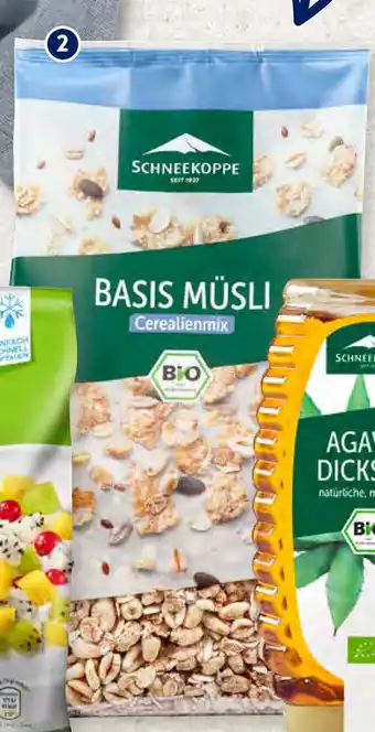 Aldi Süd Schneekoppe Bio Basis Müsli 750g Angebot