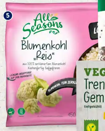 Aldi Süd All Seasons Gemüsemischung 450g Angebot