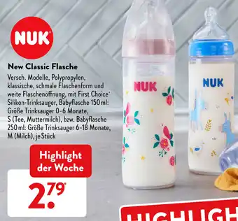 Aldi Süd New Classic Flasche Angebot