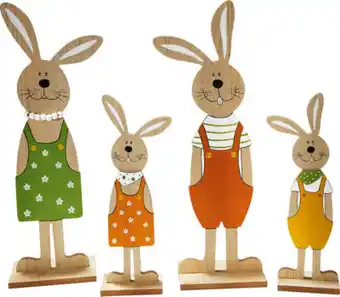 Erwin Müller Figur hasenfamilie im 4er-set Angebot